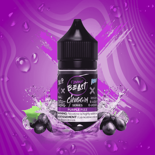 Chuggin: Purple Fizz (iced)