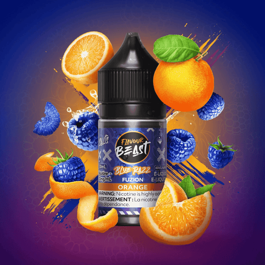 Fuzion: Blue Razz/Orange