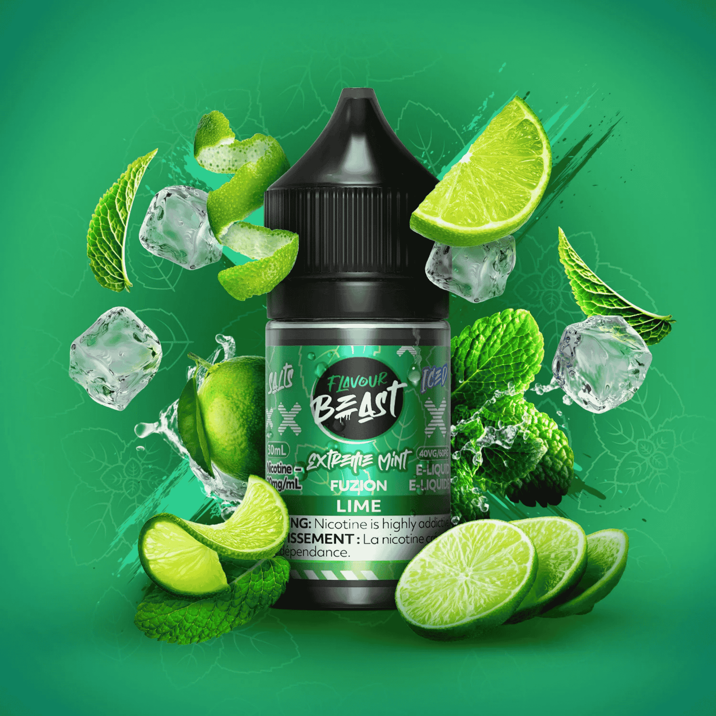 Fuzion: Extreme Mint/Lime (iced)