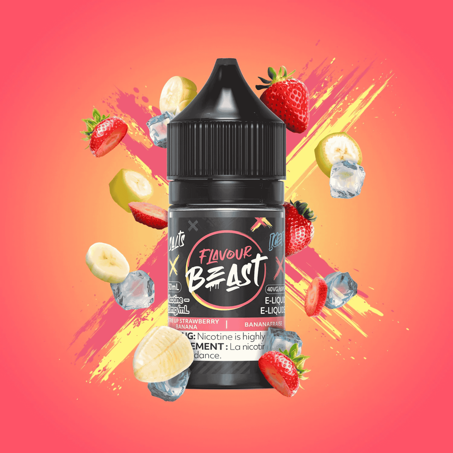 OG STR8 Up Strawberry Banana (iced)